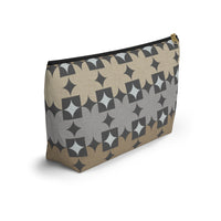 World's Fair Accessory Pouch w T-bottom in Brown